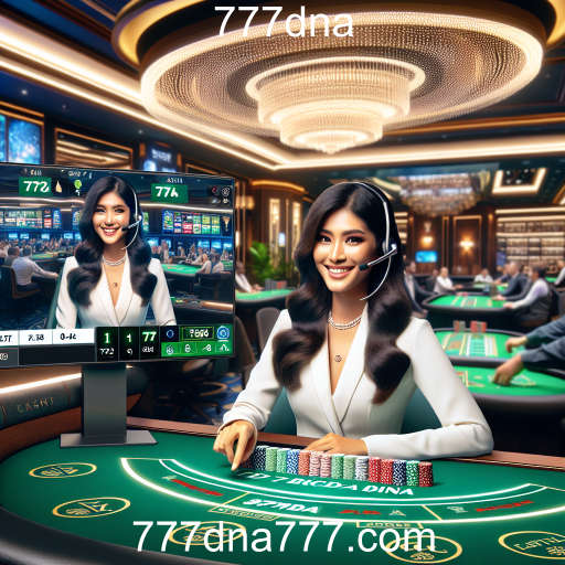 Cassino Ao Vivo: A Experiência Autêntica nos Jogos Online do 777dna